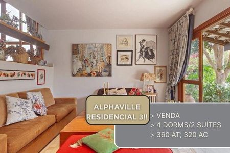 Casa à venda com 4 quartos, 320m² em Residencial Tres (Alphaville), Santana de Parnaíba