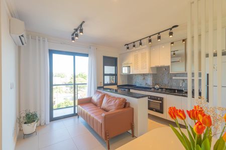 Sala de apartamento à venda com 2 quartos, 49m² em Centro, Canoas
