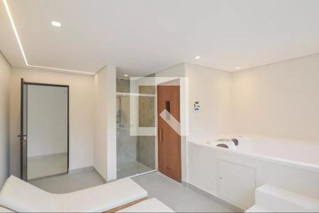 Área externa de kitnet/studio à venda com 1 quarto, 26m² em Vila Campestre, São Bernardo do Campo