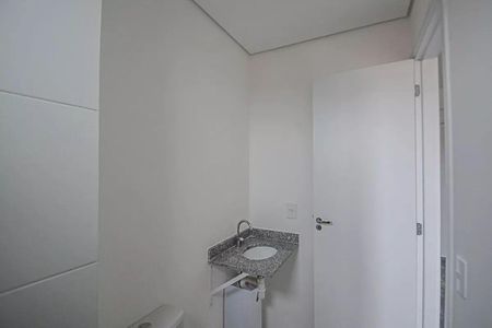 Banheiro de kitnet/studio à venda com 1 quarto, 26m² em Vila Campestre, São Bernardo do Campo