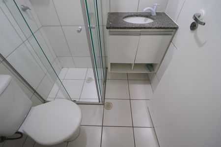 Banheiro  de apartamento para alugar com 2 quartos, 46m² em Jardim Paulistano, Ribeirão Preto