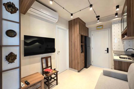 Sala de apartamento para alugar com 1 quarto, 30m² em Vila Nova Conceição, São Paulo