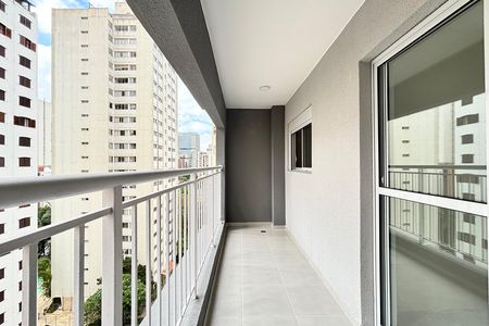 Varanda de apartamento para alugar com 2 quartos, 42m² em Campo Belo, São Paulo