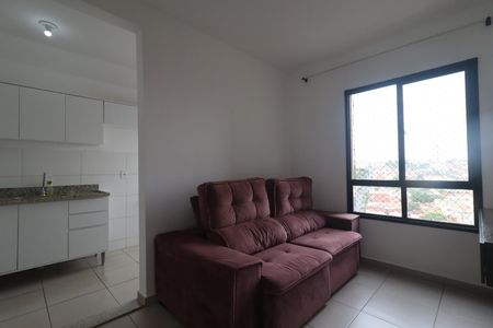 Sala de apartamento para alugar com 2 quartos, 48m² em Jardim Paulistano, Ribeirão Preto