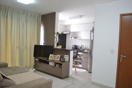 Sala de apartamento para alugar com 2 quartos, 58m² em Jardim Atlântico, Goiânia