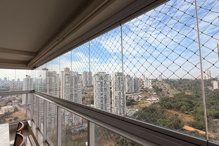 Vista da Sacada de apartamento para alugar com 3 quartos, 128m² em Jardim Atlantico, Goiânia