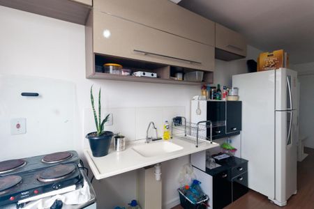Cozinha de apartamento à venda com 1 quarto, 28m² em Vila Ema, São Paulo