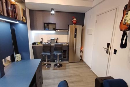 Cozinha de kitnet/studio à venda com 1 quarto, 25m² em Vila Campestre, São Bernardo do Campo