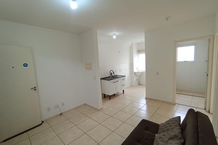 Sala de apartamento para alugar com 2 quartos, 42m² em Valentina Figueiredo, Ribeirão Preto