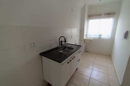 Cozinha de apartamento para alugar com 2 quartos, 42m² em Valentina Figueiredo, Ribeirão Preto