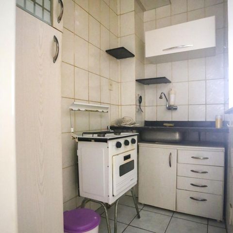 Apartamento à venda com 30m², 1 quarto e 1 vagaCozinha