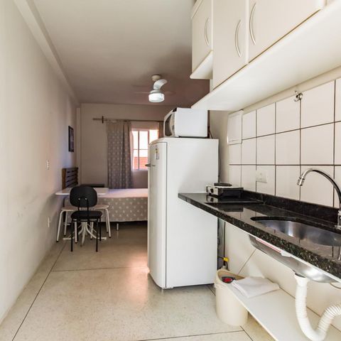 Studio à venda com 40m², 1 quarto e sem vagaCozinha
