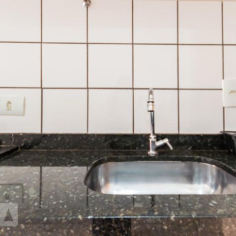 Studio à venda com 40m², 1 quarto e sem vagaCozinha