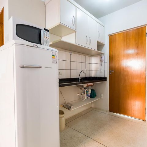 Studio à venda com 40m², 1 quarto e sem vagaCozinha