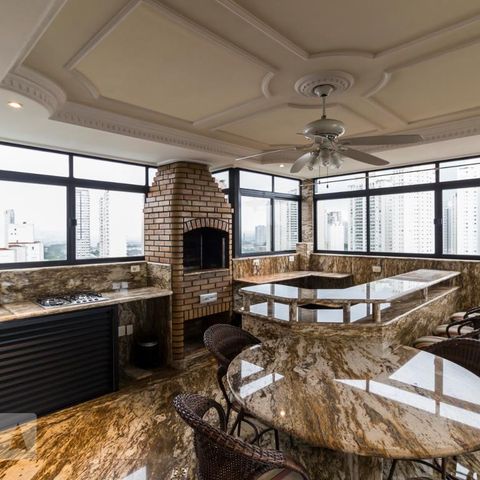 Apartamento à venda com 340m², 4 quartos e 4 vagasVaranda gourmet