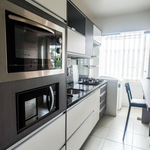 Apartamento à venda com 49m², 1 quarto e 1 vagaCozinha