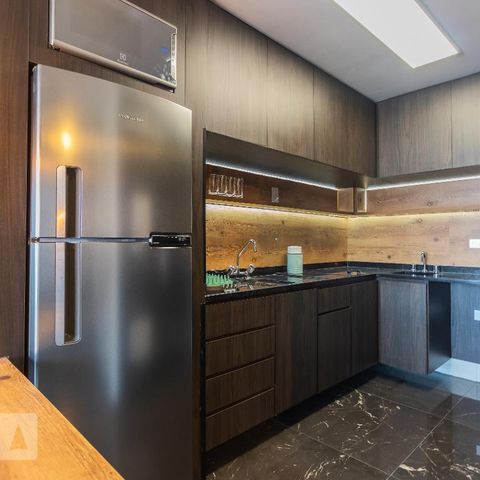 Studio à venda com 45m², 1 quarto e 1 vagaCozinha