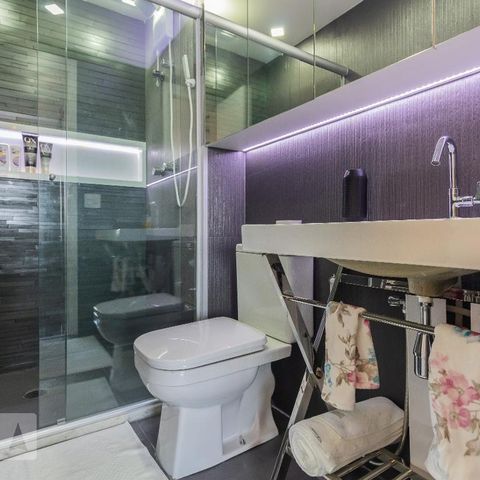 Studio à venda com 45m², 1 quarto e 1 vagaBanheiro