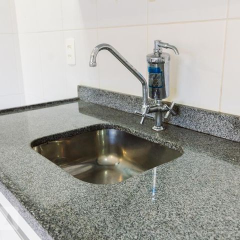 Apartamento à venda com 35m², 1 quarto e sem vagaCozinha Pia
