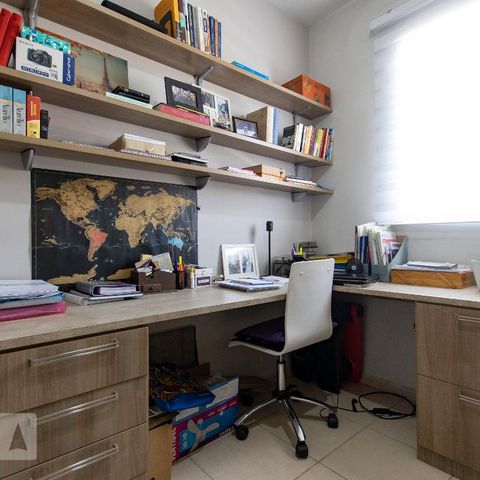 Casa à venda com 130m², 3 quartos e 2 vagasQuarto 1 - Escritorio
