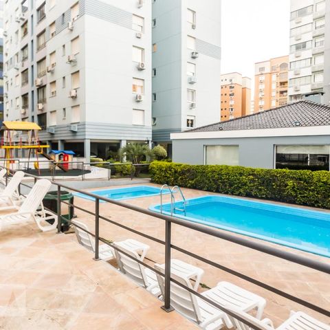 Apartamento para alugar com 84m², 3 quartos e 1 vagaÁrea comum - Piscina