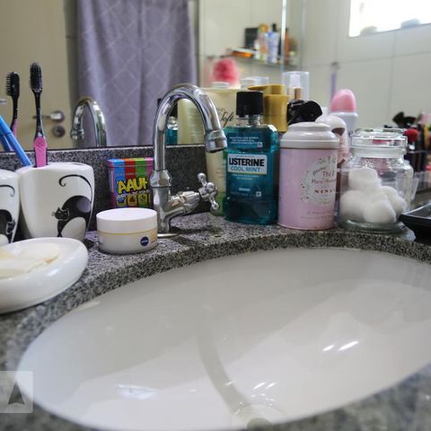 Apartamento à venda com 67m², 3 quartos e 1 vagaBanheiro da Suíte