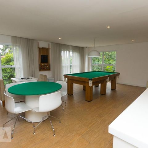 Studio à venda com 55m², 1 quarto e 1 vagaSalão de jogos