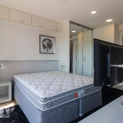 Studio à venda com 50m², 1 quarto e 1 vagaSala/Quarto