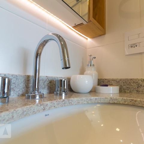Studio à venda com 50m², 1 quarto e 1 vagaBanheiro