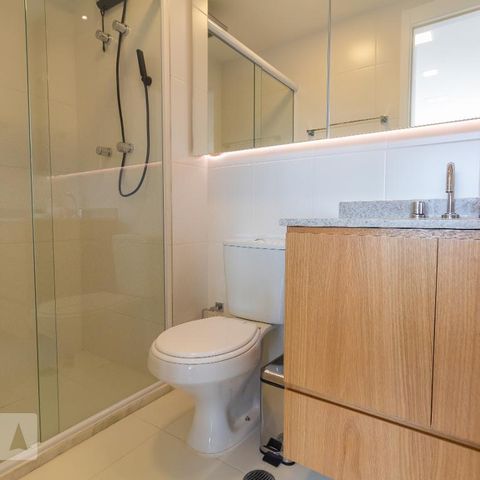 Studio à venda com 50m², 1 quarto e 1 vagaBanheiro