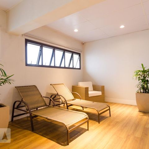 Apartamento à venda com 55m², 1 quarto e 1 vagaSauna