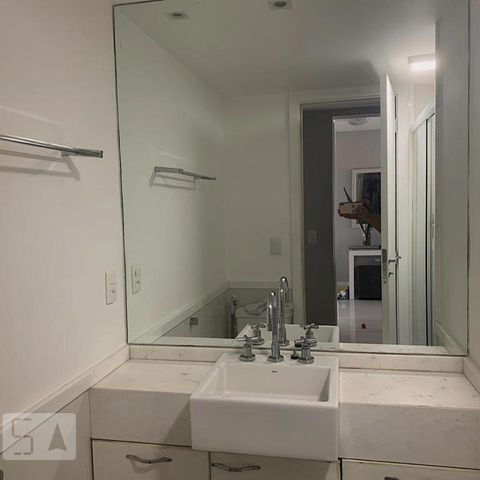 Apartamento para alugar com 100m², 2 quartos e 2 vagasBanheiro Social