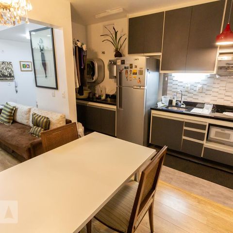 Apartamento à venda com 44m², 1 quarto e 1 vagaCozinah