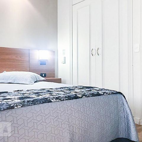 Studio à venda com 40m², 1 quarto e 1 vagaQuarto