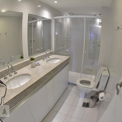 Apartamento para alugar com 321m², 5 quartos e 2 vagasBanheiro do Quarto 3