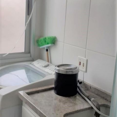 Apartamento à venda com 50m², 2 quartos e 1 vagaLavanderia