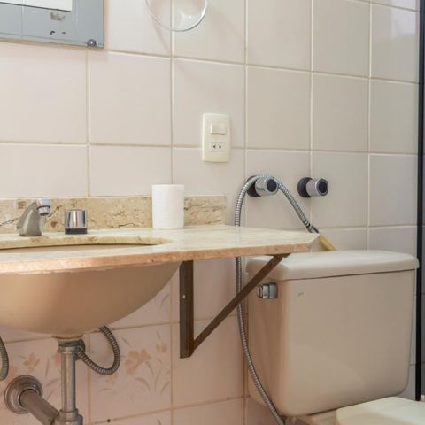 Apartamento à venda com 76m², 3 quartos e 1 vagaBanheiro 1