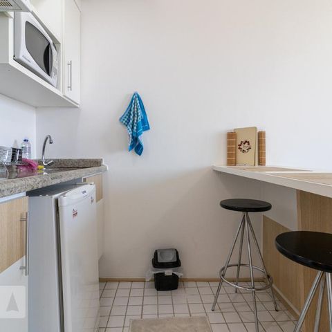 Studio à venda com 36m², 1 quarto e sem vagaCozinha