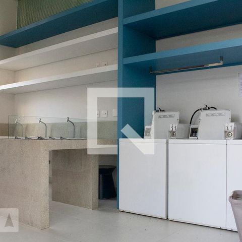 Studio para alugar com 42m², 1 quarto e 1 vagaLavanderia