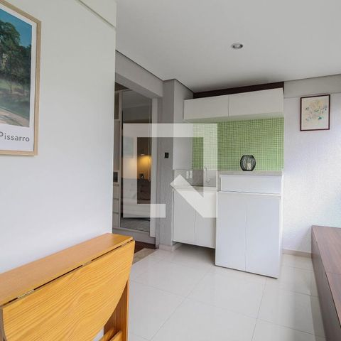 Studio para alugar com 42m², 1 quarto e 1 vagaVaranda
