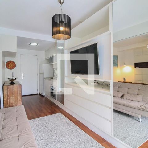 Studio para alugar com 42m², 1 quarto e 1 vagaStudio