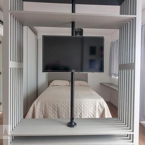 Studio à venda com 34m², 1 quarto e 1 vagaStudio