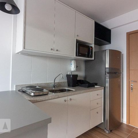 Studio à venda com 34m², 1 quarto e 1 vagaCozinha