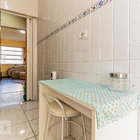 Apartamento para alugar com 53m², 1 quarto e sem vagaCozinha - Bancada