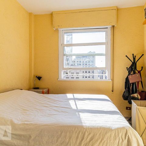 Apartamento para alugar com 53m², 1 quarto e sem vagaQuarto