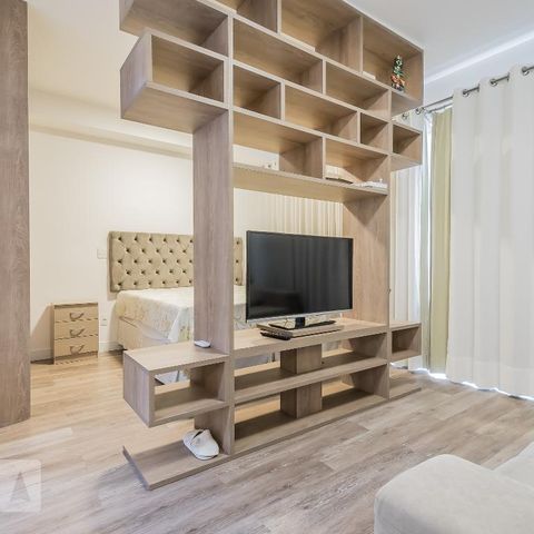 Studio à venda com 50m², 1 quarto e 1 vagaSala