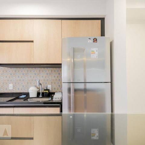 Studio à venda com 50m², 1 quarto e 1 vagaCozinha