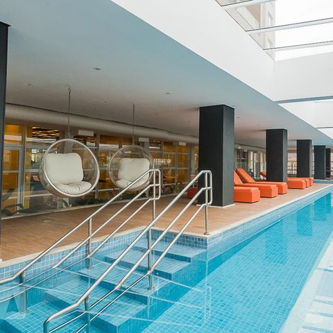 Studio à venda com 50m², 1 quarto e 1 vagaÁrea Comum - Piscina 