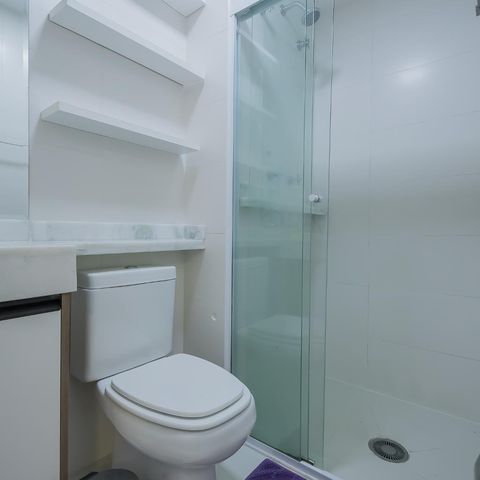 Studio à venda com 50m², 1 quarto e 1 vagaBanheiro