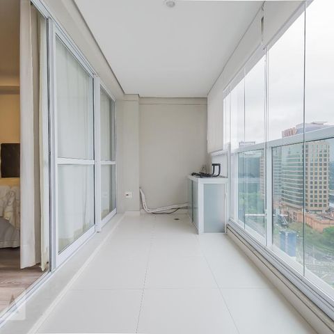 Studio à venda com 50m², 1 quarto e 1 vagaVaranda 